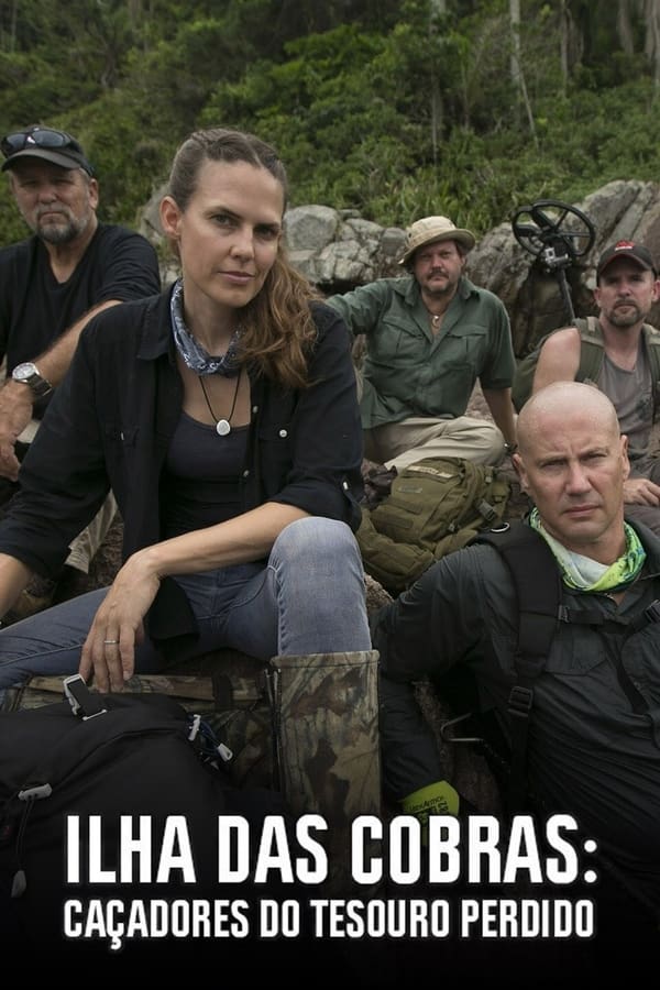 Pôster de Ilha das Cobras Cacadores do Tesouro Perdido (2015)