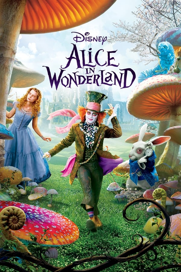 Alice, an unpretentious and individual 19-year-old, is betrothed to a dunce of an English nobleman. At her engagement party, she escapes the crowd to consider whether to go through with the marriage and falls down a hole in the garden after spotting an unusual rabbit. Arriving in a strange and surreal place called 