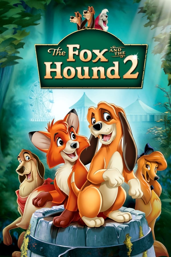 Best friends Tod, a fox kit, and Copper, a hound puppy, visit a country fair when they see a band of dogs called \The Singin