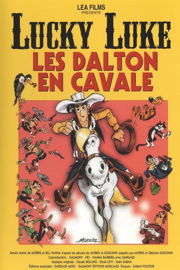 The cowboy Lucky Luke tracks the Dalton brothers who escaped from prison and are seeking refuge in Canada.