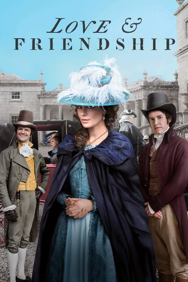 From Jane Austen’s novella, the beautiful and cunning Lady Susan Vernon visits the estate of her in-laws to wait out colorful rumors of her dalliances and to find husbands for herself and her daughter. Two young men, handsome Reginald DeCourcy and wealthy Sir James Martin, severely complicate her plans.