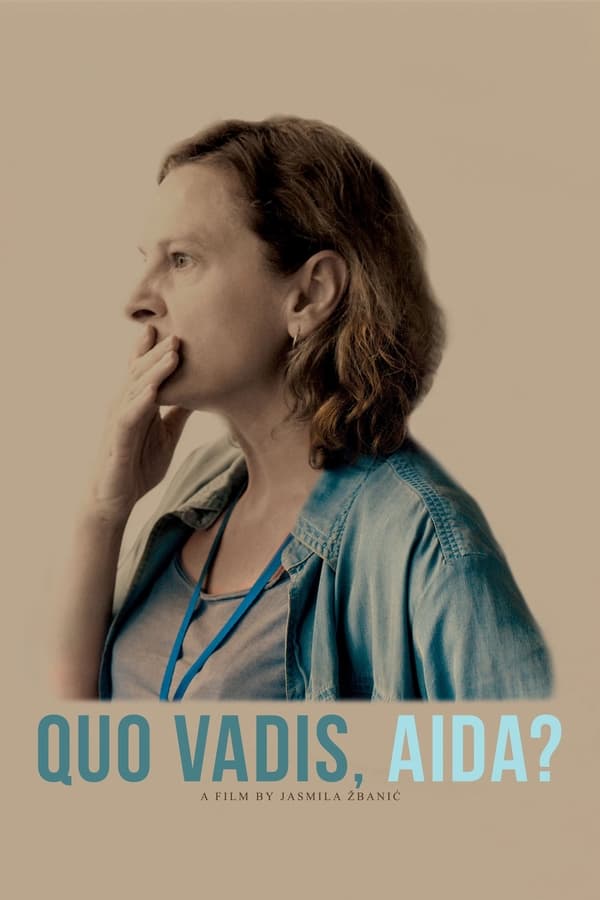 Bosnia, July 1995. Aida is a translator for the UN in the small town of Srebrenica. When the Serbian army takes over the town, her family is among the thousands of citizens looking for shelter in the UN camp. As an insider to the negotiations Aida has access to crucial information that she needs to interpret. What is at the horizon for her family and people - rescue or death? Which move should she take?