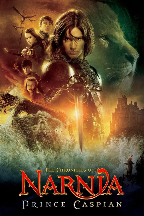 One year after their incredible adventures in the Lion, the Witch and the Wardrobe, Peter, Edmund, Lucy and Susan Pevensie return to Narnia to aid a young prince whose life has been threatened by the evil King Miraz. Now, with the help of a colorful cast of new characters, including Trufflehunter the badger and Nikabrik the dwarf, the Pevensie clan embarks on an incredible quest to ensure that Narnia is returned to its rightful heir.