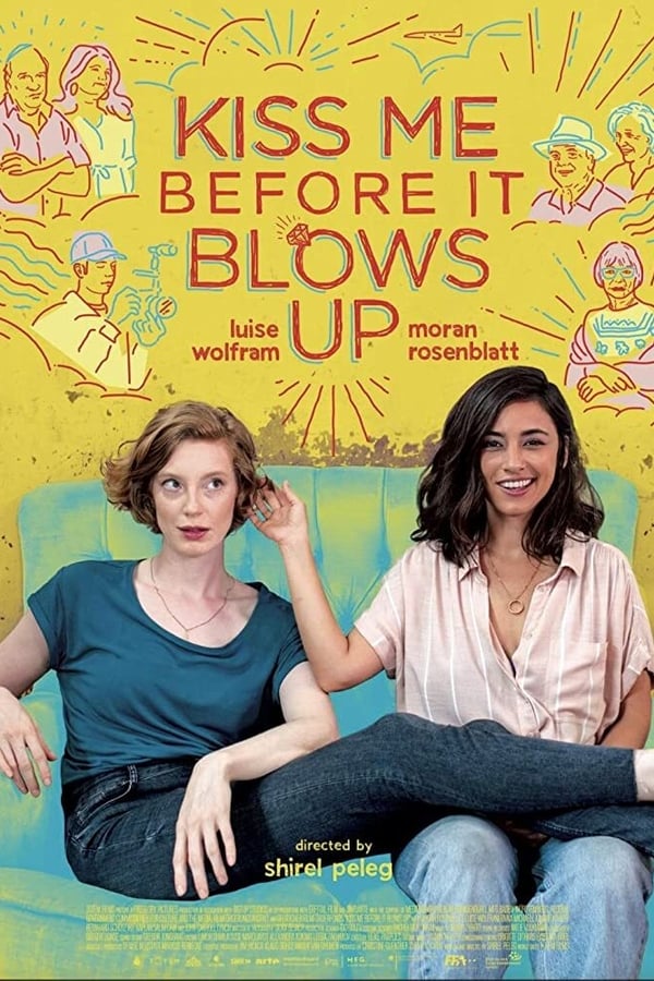 A subversive love story between clashing cultures and families, KISS ME BEFORE IT BLOWS UP is a romantic misadventure crossing all borders. When two generations of Israeli women fall for a German woman and an Palestinian man, chaos follows. What happens with lovers who don