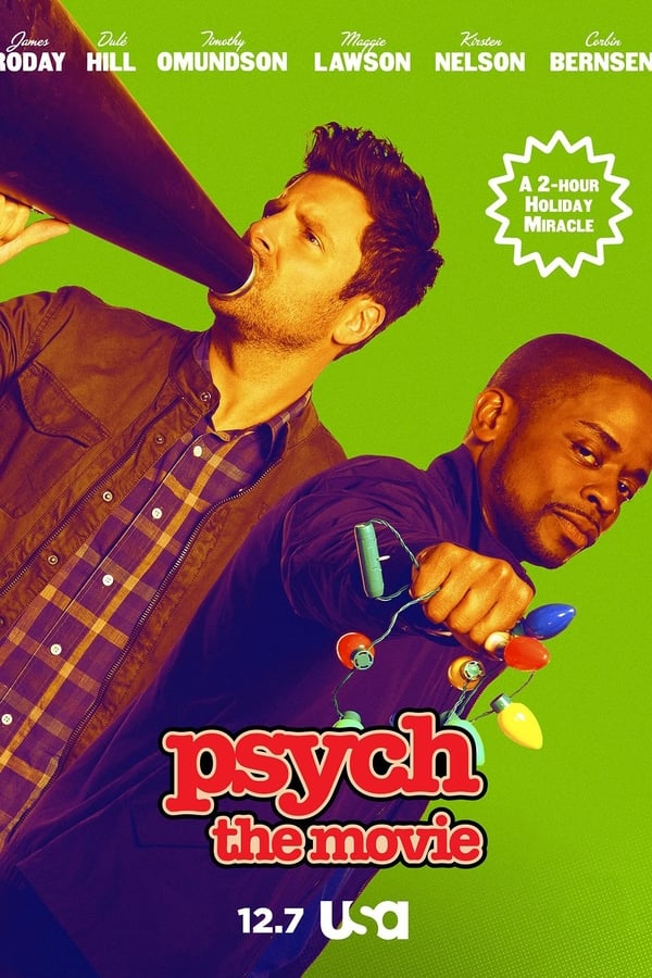 Psych: The Movie, ist der Film zur gleichnamigen Serie. Shawn Spencer (James Roday)und Burton Guster (Dulé Hill) führt es nach San Francisco, wo sie eine neue Detektei mit dem schönen Namen „Psychphrancisco“ eröffnen. Doch das Leben wird ihnen nicht leicht gemacht, denn der mysteriöser Bösewicht Thin White Duke (Zachary Levi), hat es auf einen von ihnen abgesehen...