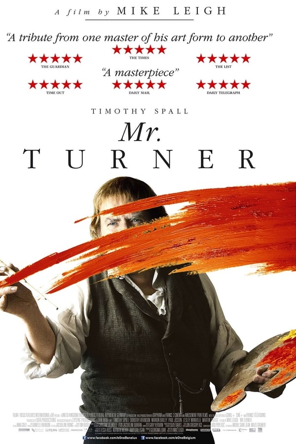 Eccentric British painter J.M.W. Turner  lives his last 25 years with gusto and secretly becomes involved with a seaside landlady, while his faithful housekeeper bears an unrequited love for him.