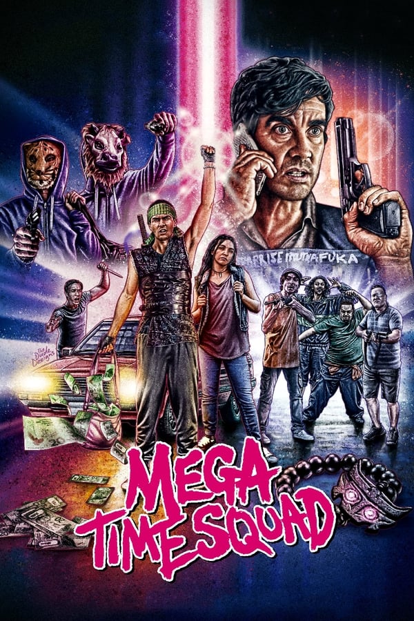 A small-town criminal finds an ancient Chinese time-travel device that can help him pull off a heist and start a new life-but he may not survive the consequences of tampering with time. The Castle meets Looper, Mega Time Squad is a study in high-meets-low, combining elements of the sci-fi, the crime thriller and the comedy to make a comedy heist film with a time-traveling twist.