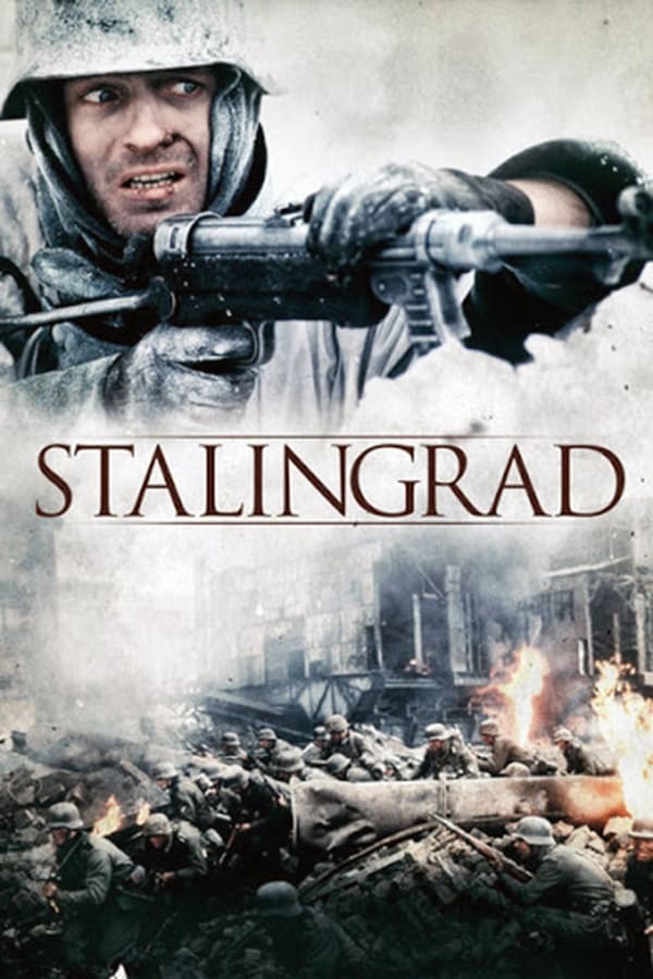 \Stalingrad\ follows the progress of a German Platoon through the brutal fighting of the Battle of Stalingrad. After having half their number wiped out and after being placed under the command of a sadistic Captain, the Lieutenant of the platoon leads his men to desert. The men of the platoon attempt to escape from the city which is now surrounded by the Soviet Army.