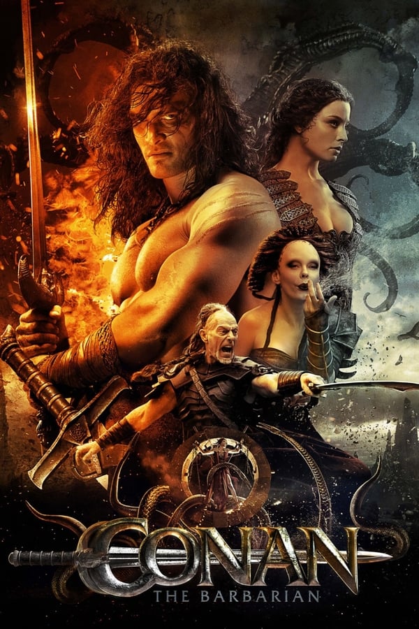 A quest that begins as a personal vendetta for the fierce Cimmerian warrior soon turns into an epic battle against hulking rivals, horrific monsters, and impossible odds, as Conan (Jason Momoa) realizes he is the only hope of saving the great nations of Hyboria from an encroaching reign of supernatural evil.