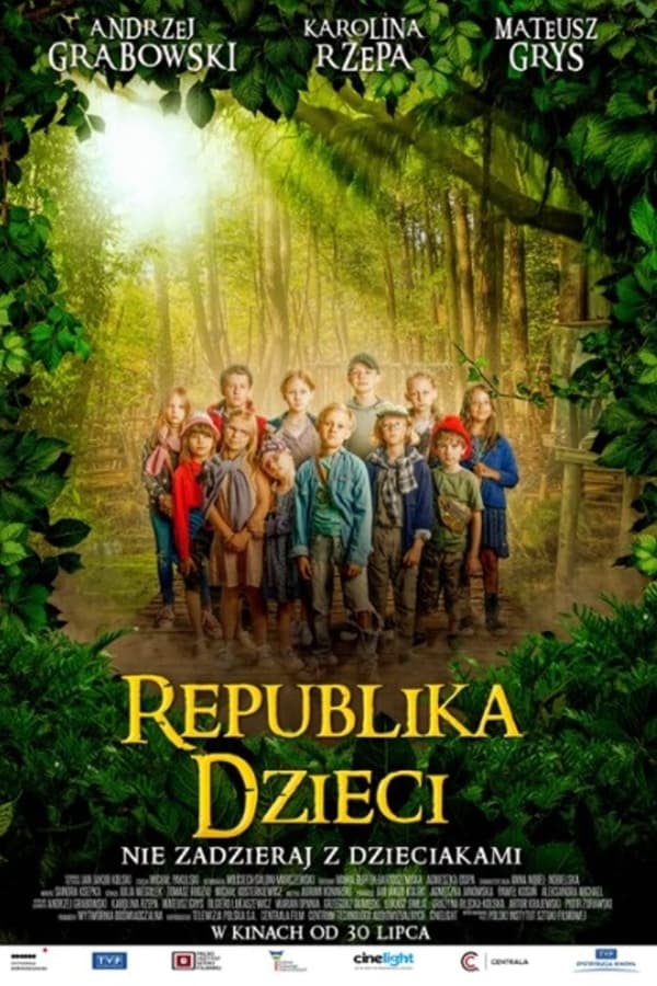 Z obrazów Jacka Malczewskiego ucieka gromada namalowanych przez mistrza postaci. Fauny, chimery, utopce, rusałki i inne fantastyczne istoty spod pędzla znanego malarza, przenoszą się na teren zarzecza we współczesnej Polsce, do krainy zwanej Mszarami. W jej pobliżu ma ruszyć niebawem wielka elektrownia, której uruchomienie spowoduje zalanie tysięcy hektarów ziemi wokół. Z domu dziecka w miasteczku przeznaczonym do zalania, wyrusza druga grupa bohaterów – to dzieci niepogodzone z decyzjami dorosłych, którzy chcą rozdzielić je na zawsze. Tobiasz, który z obrazu Malczewskiego trafia do współczesności, postanawia przyłączyć się do nich i staje na czele grupy. Śladem chłopca podąża Rafał, jego anioł stróż. Mieszkańcy Mszarów muszą sobie poradzić z nieoczekiwaną wizytą młodych gości. Czy pomogą im stworzyć wymarzoną przez nich Republikę Dzieci?