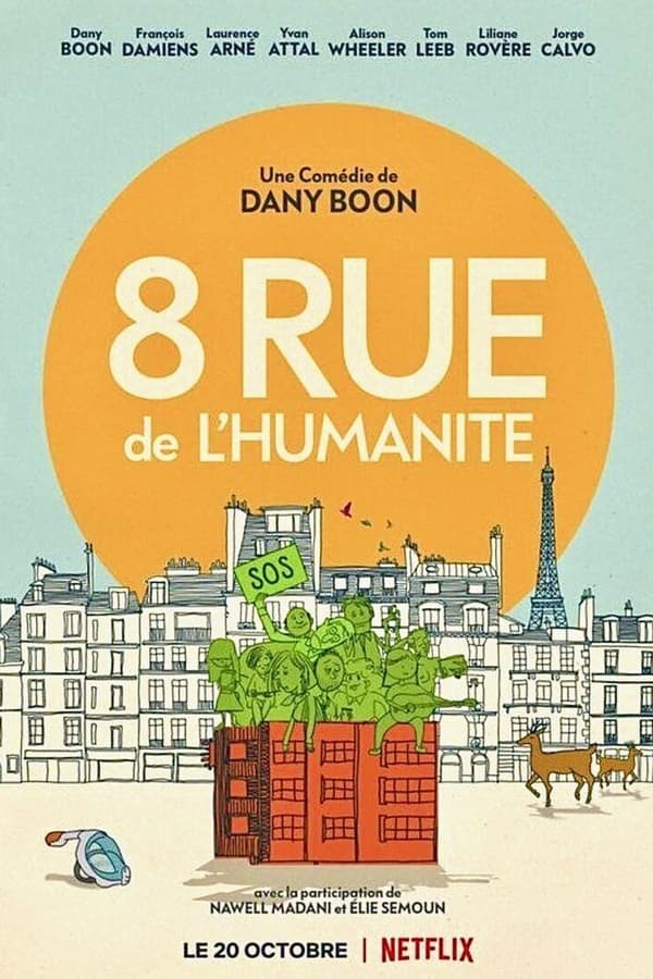 Parigi. Con l'arrivo del coronavirus le sette famiglie al numero 8 di Rue de l’Humanité decidono di non fuggire dalla città, dando il meglio e il peggio di se stessi nei tre mesi di lockdown.