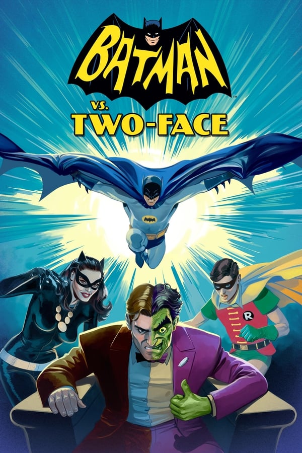 Batman vs. Two-Face ist die Fortsetzung des Animationsfilms \Batman: Return of the Caped Crusaders\ (2016). Nachdem das halbe Gesicht des Anwalts Harvey Dent durch Säure verätzt wurde, wird er zum Schurken Two-Face. Und Gotham City ist in Gefahr. Hilfe bekommt Batman natürlich von seinem treuen Gefährten Robin, doch das ist gegen den schizophrenen Münzenwerfer Two-Face und seinen zahlreichen Schergen nicht genung.Weitere Unterstützung erhoffen sich die beiden Beschützer Gothams daher von der Einzelgängerin Catwoman, denn nur gemeinsam lässt sich die neue Verbrechenswelle noch aufhalten, ansonsten versinkt die Stadt endgültig im Chaos...