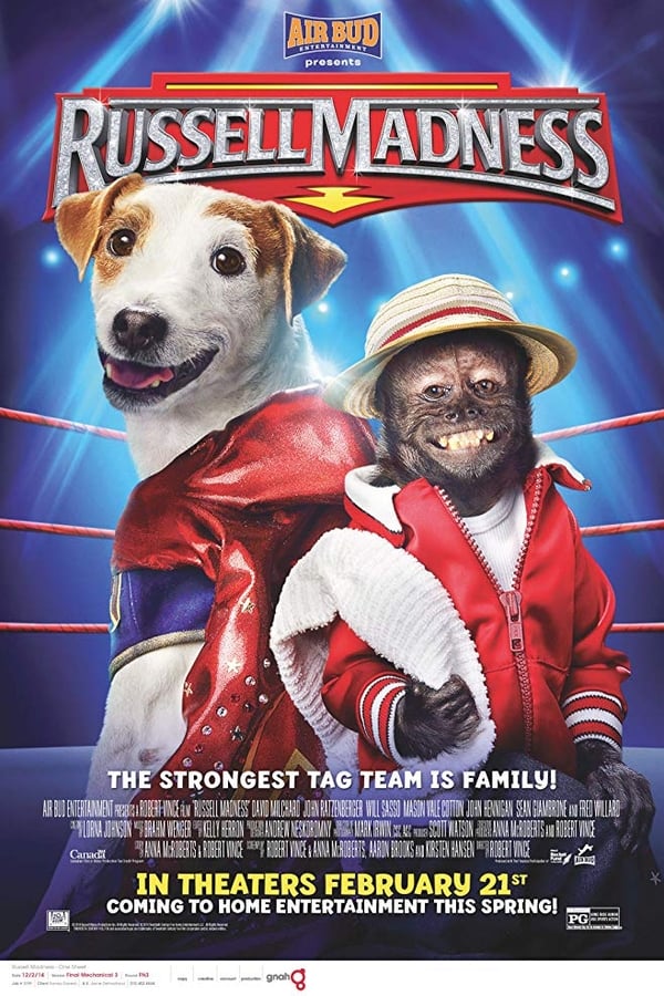 Russell, an undersized but big-hearted terrier, dreams of having a family of his own. After running away from his pet store, Russell gets taken in by The Ferraros, who discover their new pet pooch has incredible wrestling skills.