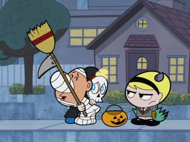 From the Grim adventures of Billy and Mandy episode Grim or Gregory. 