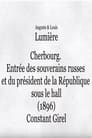 Cherbourg : entrée des souverains russes et du président de la République sous le hall