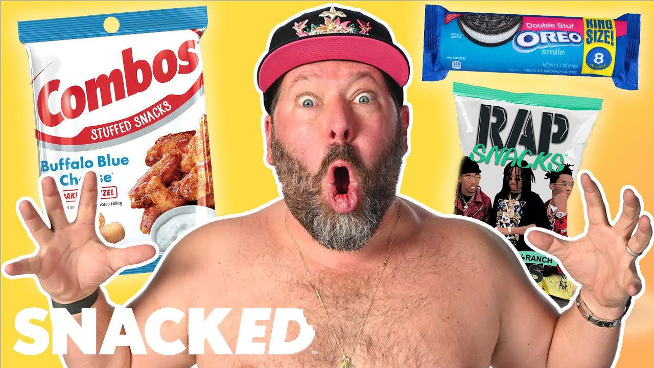 A still from Bert Kreischer Breaks Down His Favorite Snacks