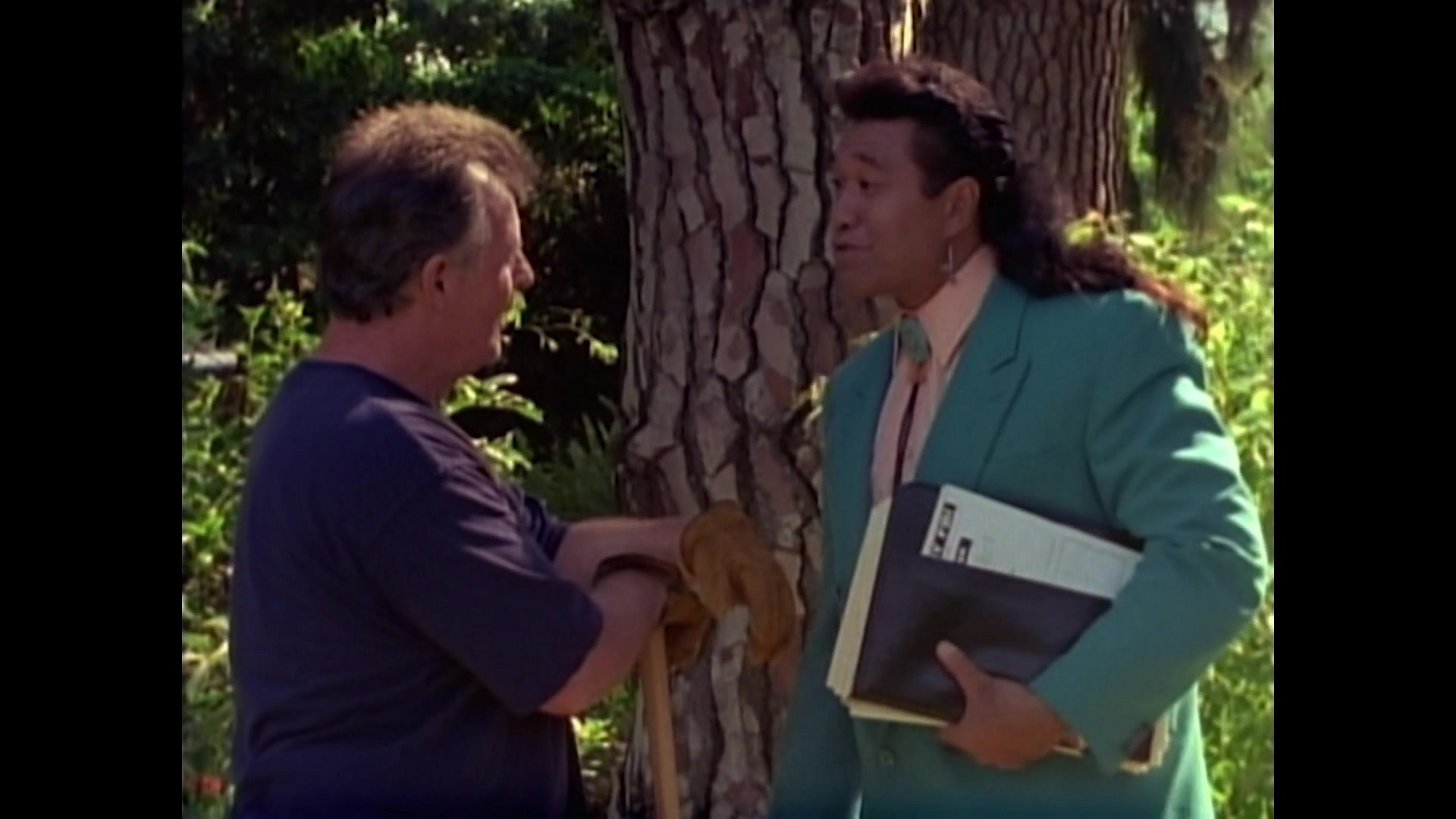 A still from The Ballad of D.B. Cooper