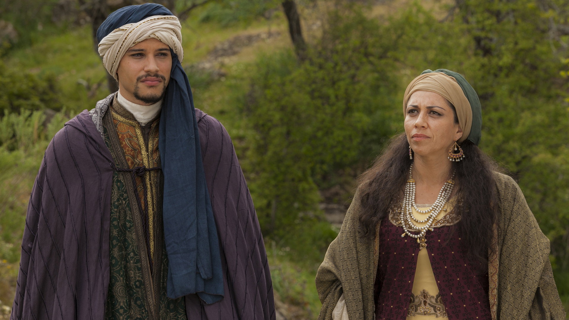 A still from Tiempo de Inquisición