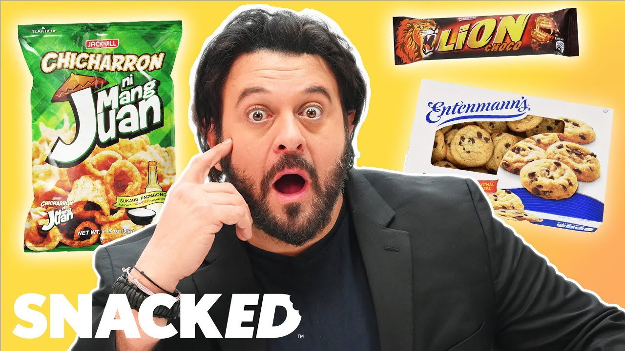 A still from Adam Richman Breaks Down His Favorite Snacks