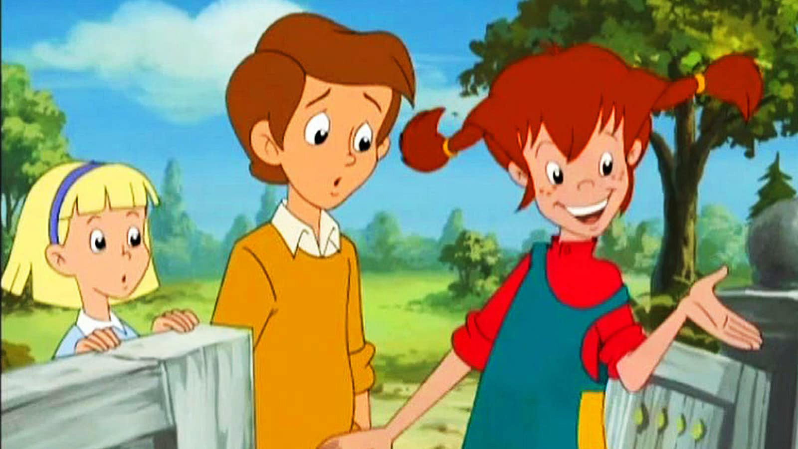A still from Pippi Returns to Villa Villekula