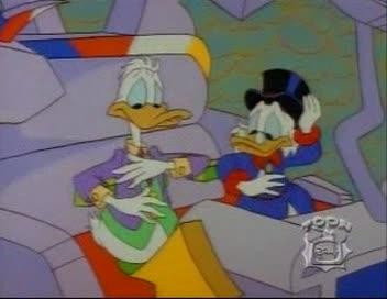 A still from Scrooge's Last Adventure