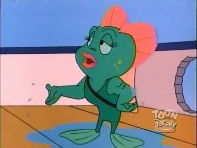 A still from Something Fishy