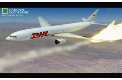 A still from Attack over Baghdad