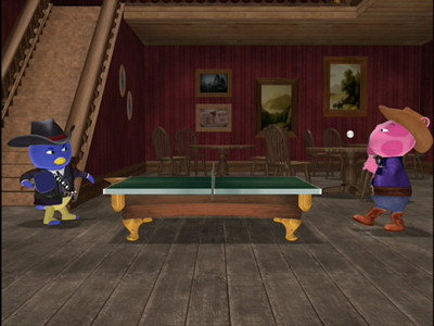 A still from Blazing Paddles