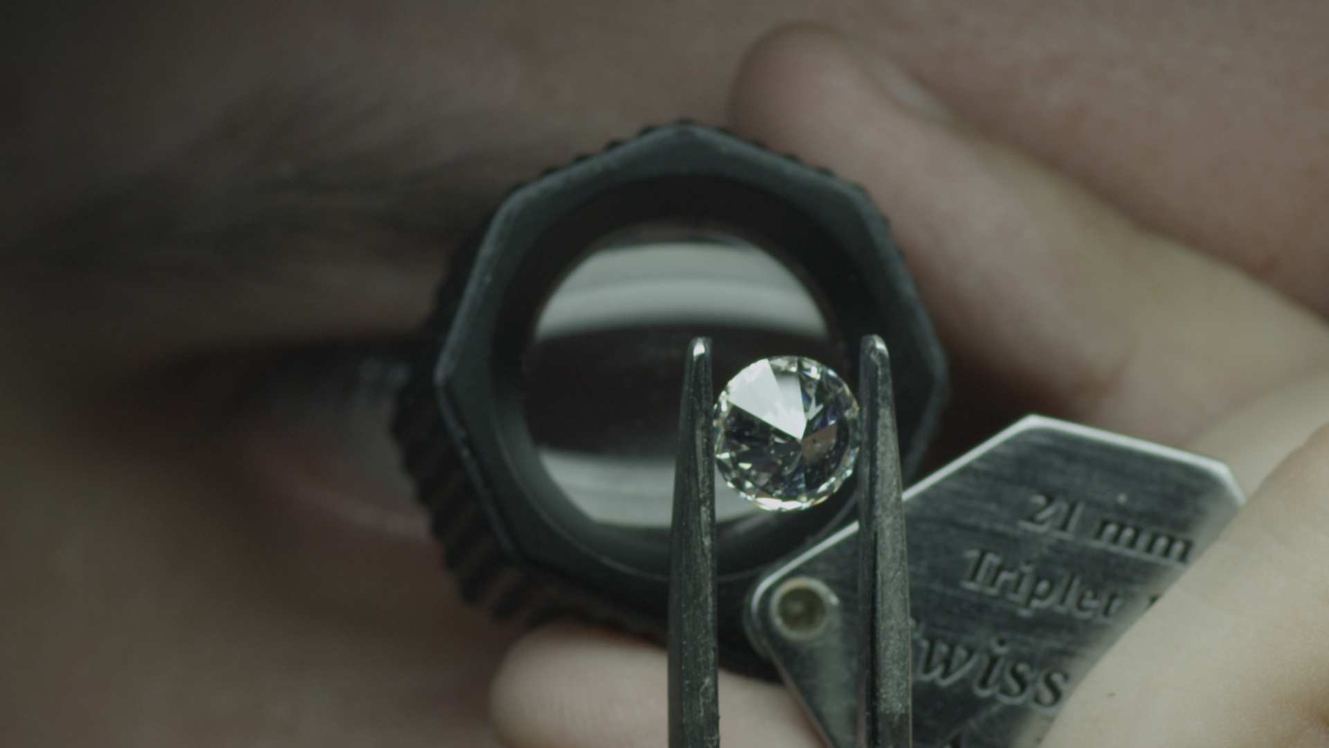 A still from Titan Tires, Espresso, Diamond Cutting
