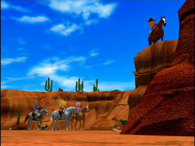 A still from Riding the Range