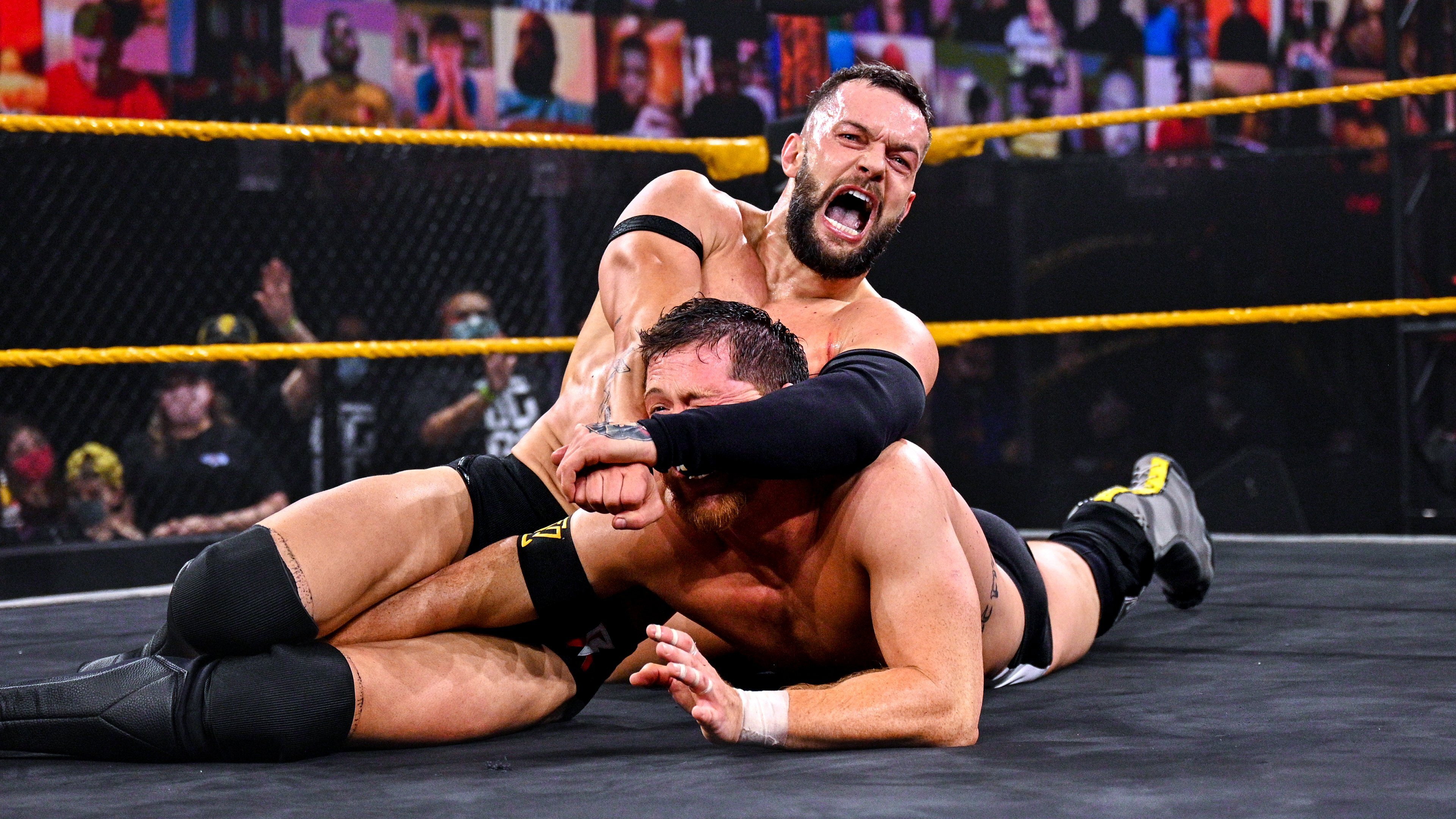 A still from NXT: New Year's Evil