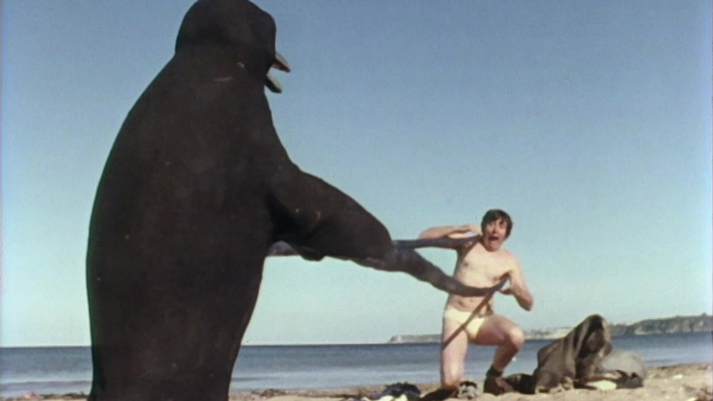 A still from Scott of the Antarctic