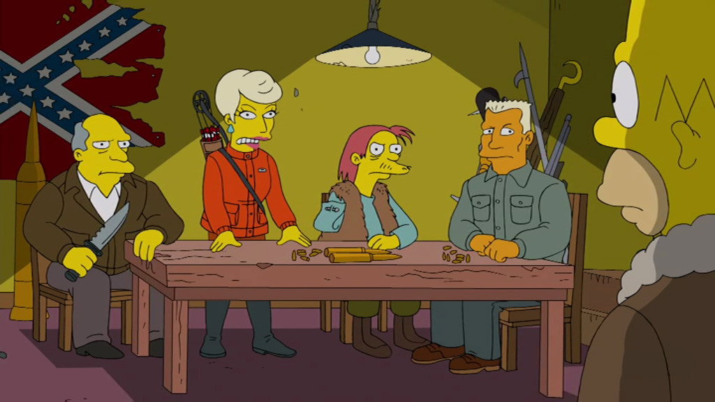 A still from Homer Goes to Prep School