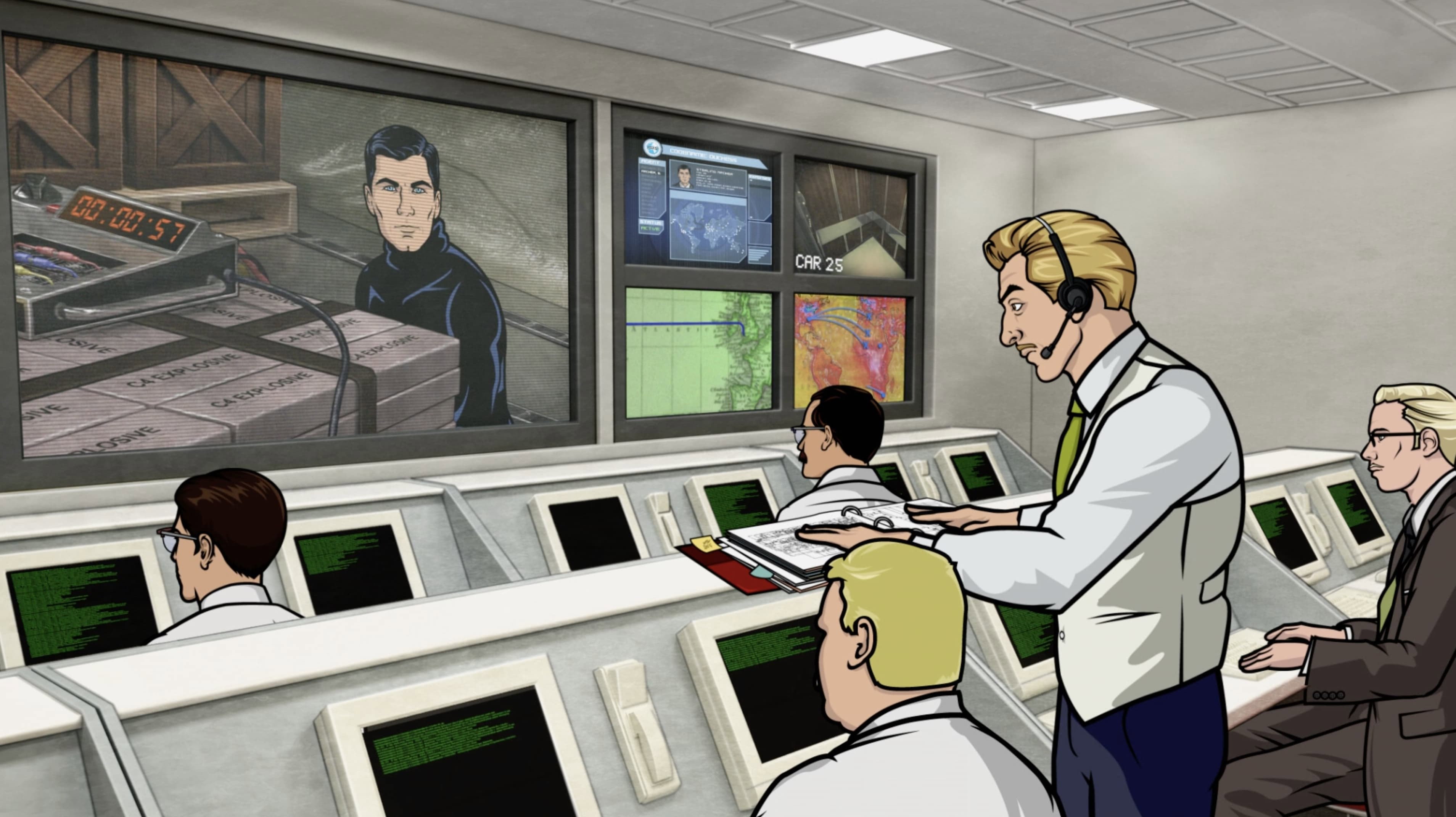 A still from L'Espion Mal Fait