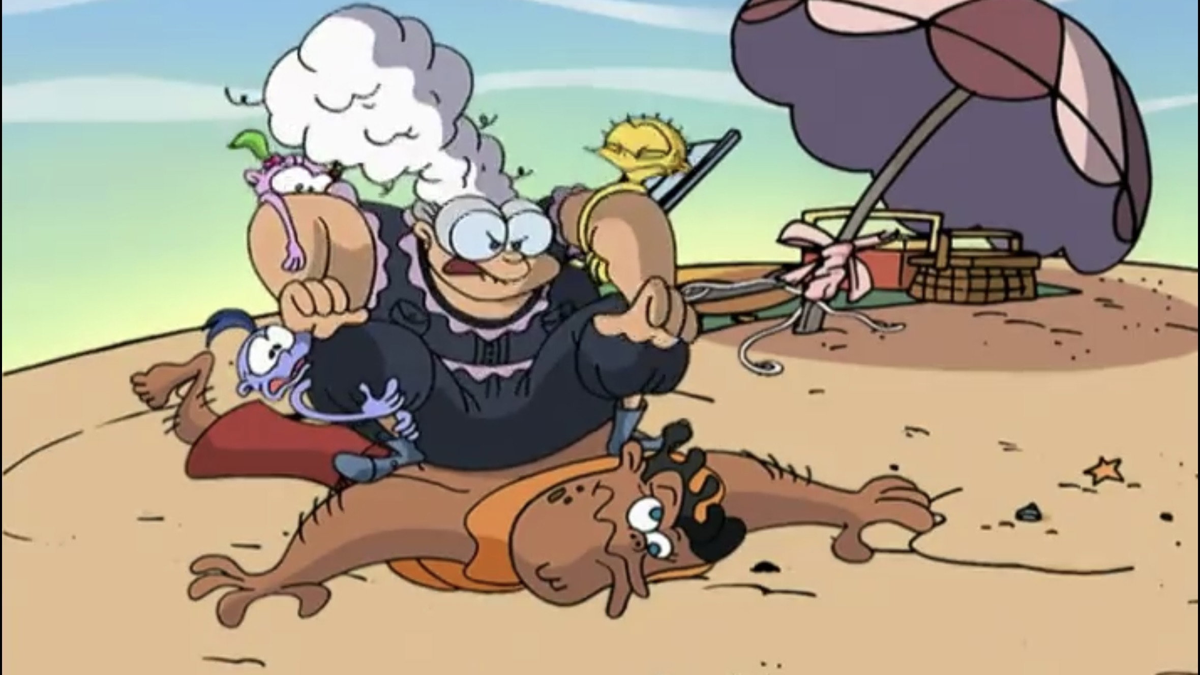 A still from Beach from Beyond