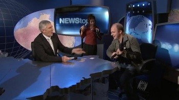 A still from Newstopia Season 2 Episode 10