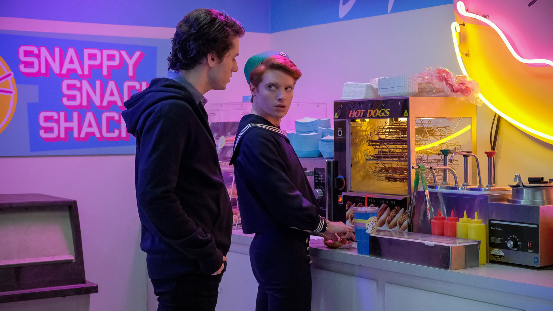 A still from I'm a No-Rust, Build-Up Man Myself