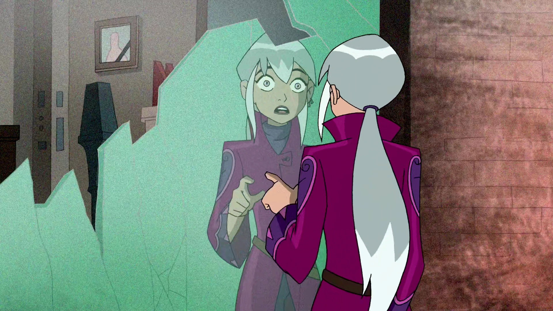 A still from A Change of Face