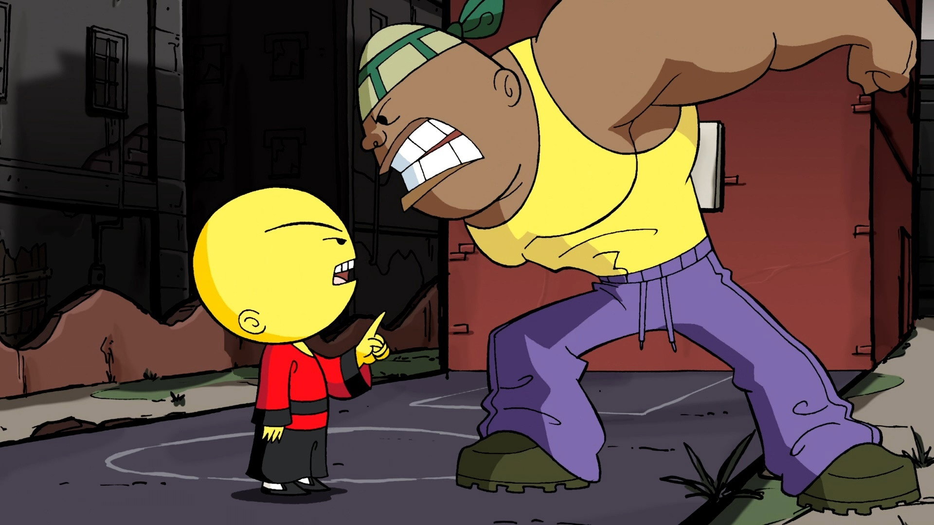 A still from My Homey Omi