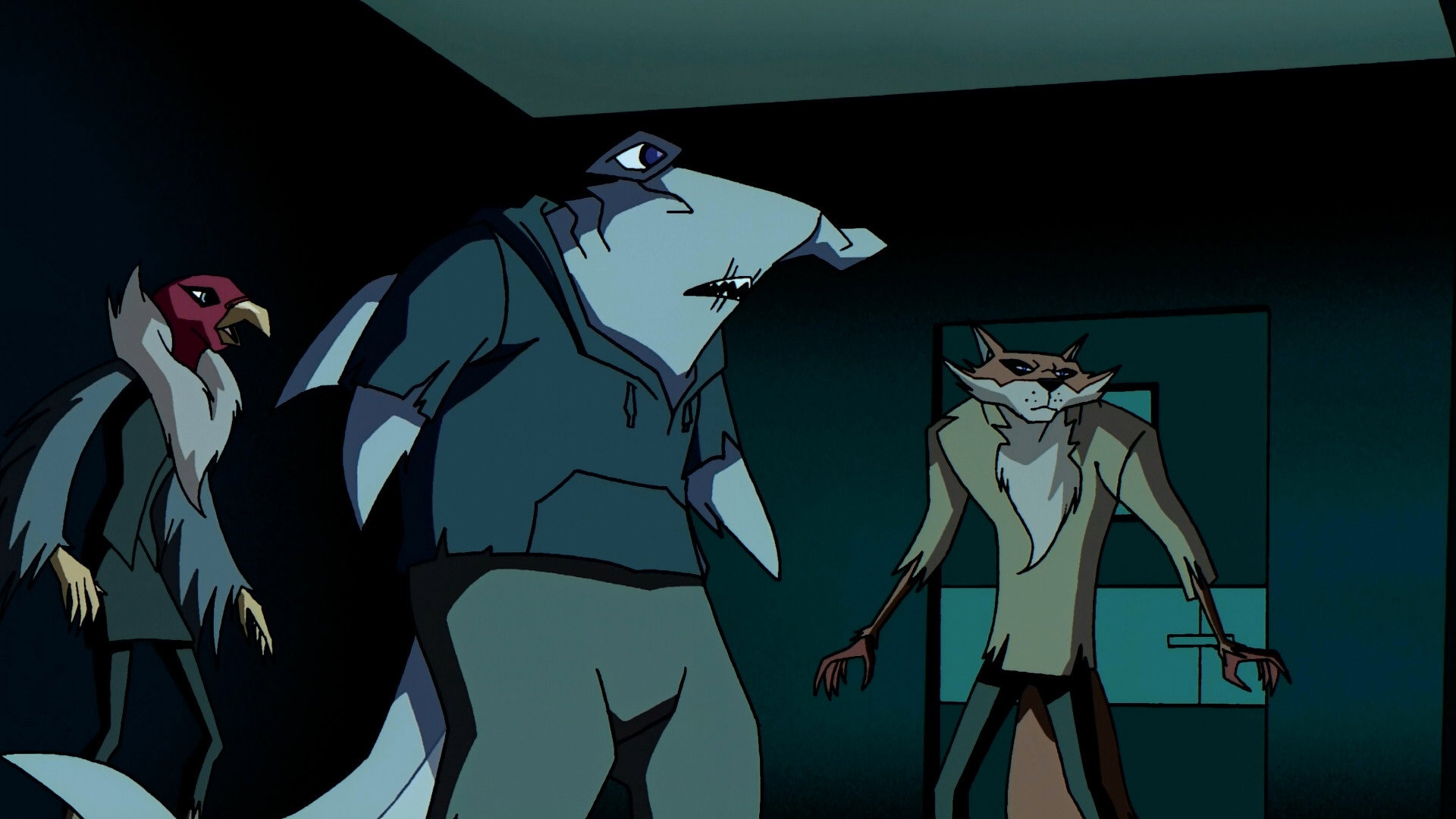 A still from Attack of the Terrible Trio