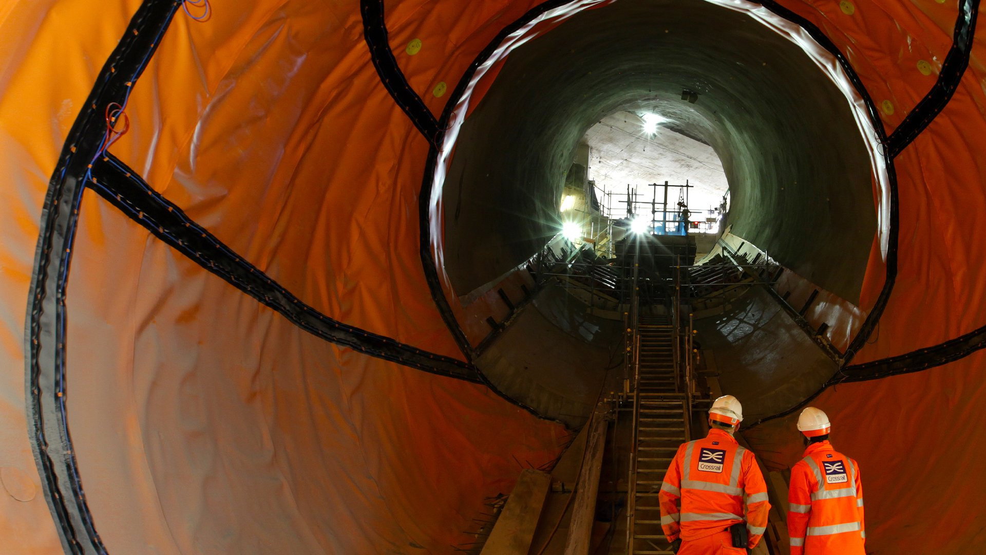 A still from London Super Tunnel