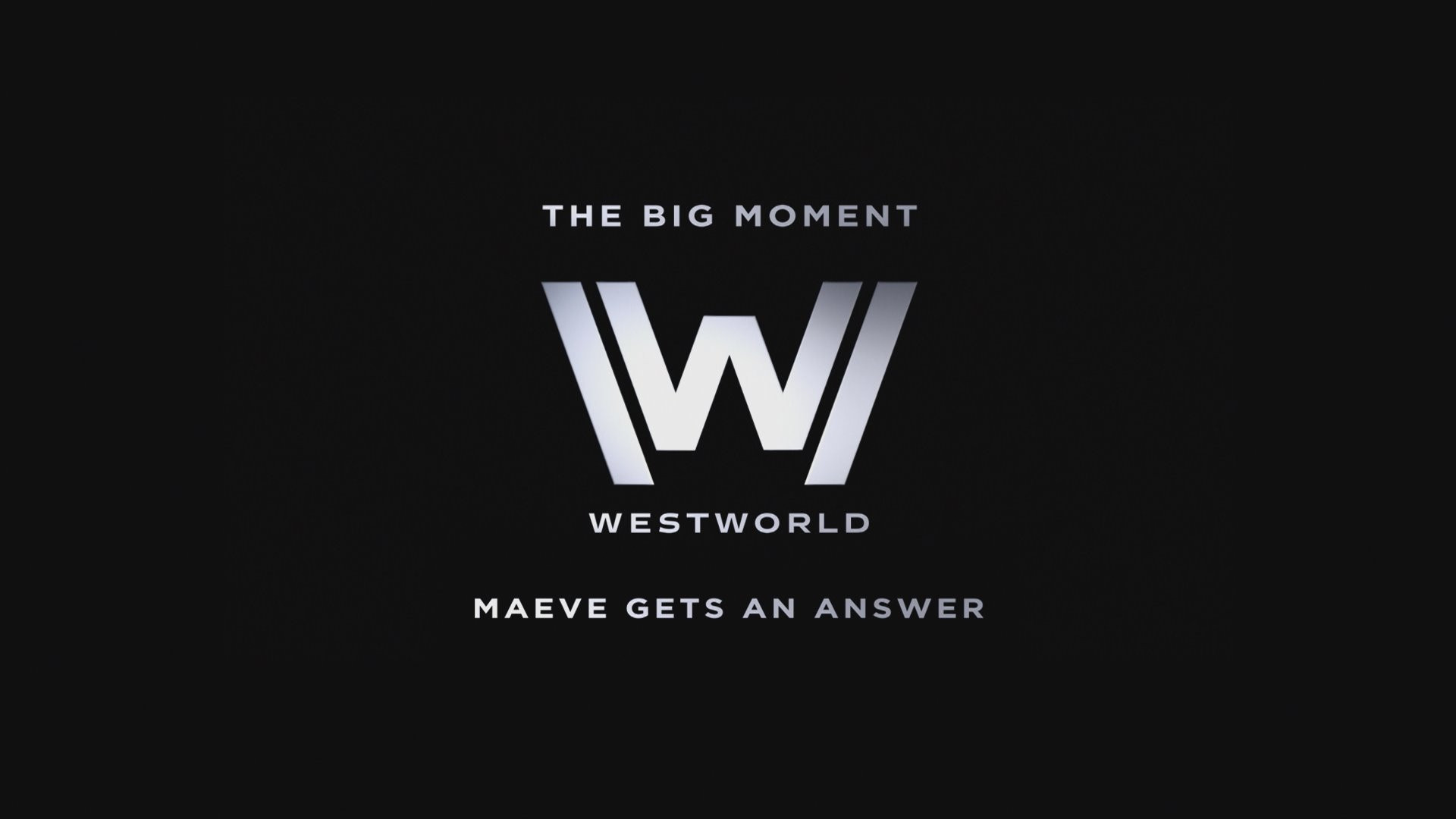 A still from The Big Moment: Maeve Gets an Answer
