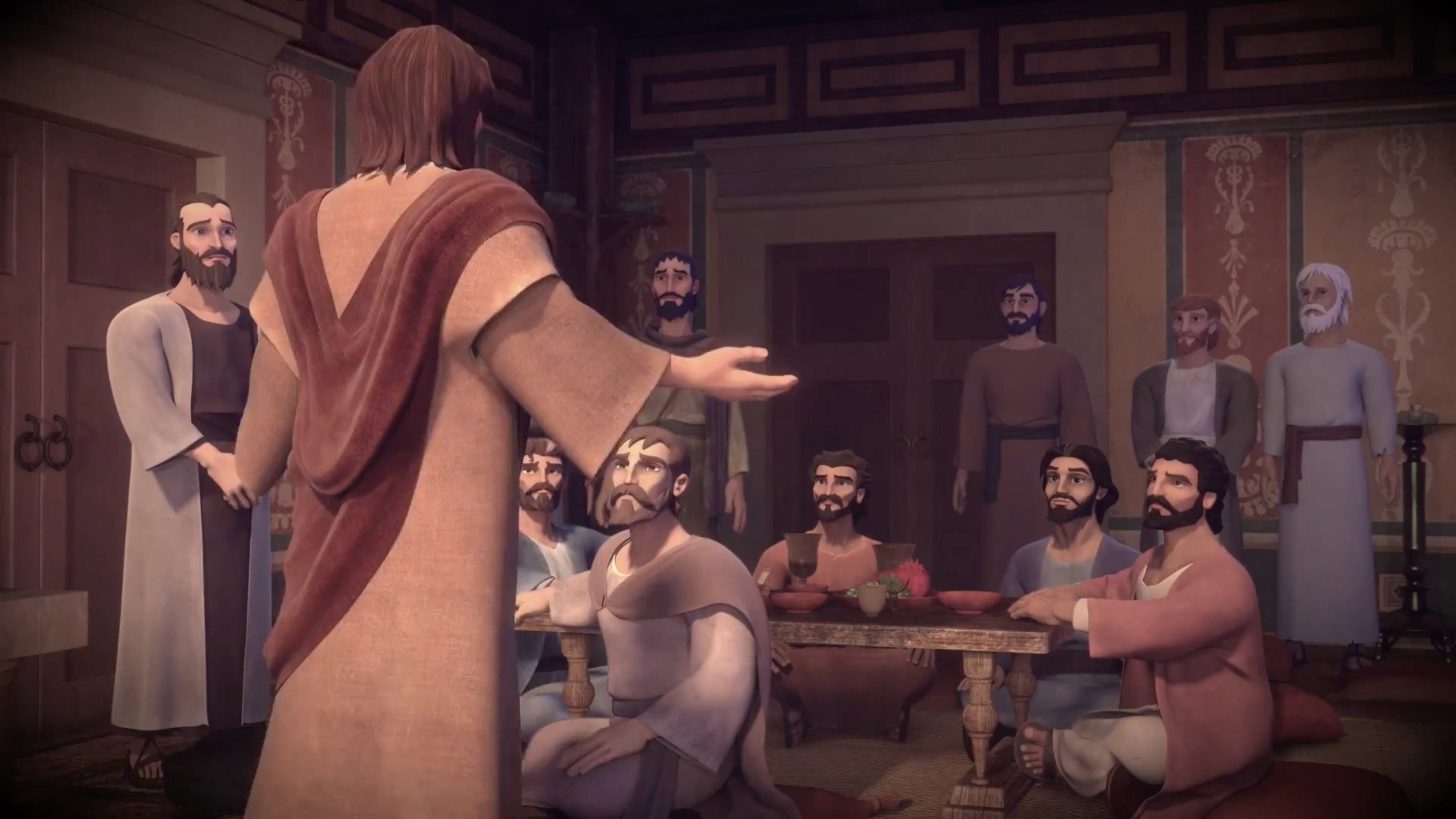 A still from Jesus - Friend of Sinners