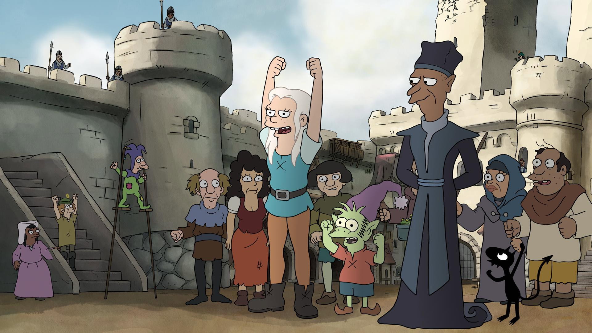 A still from Castle Party Massacre