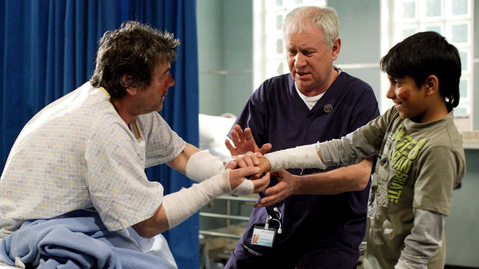 A still from The Blame Game