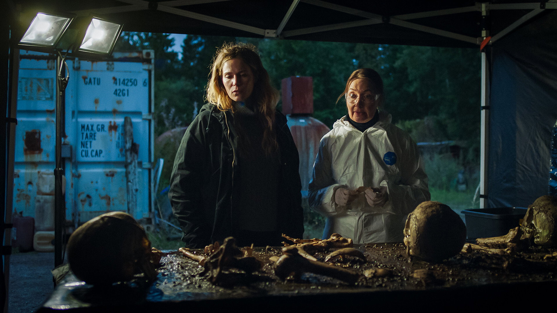 A still from The Container