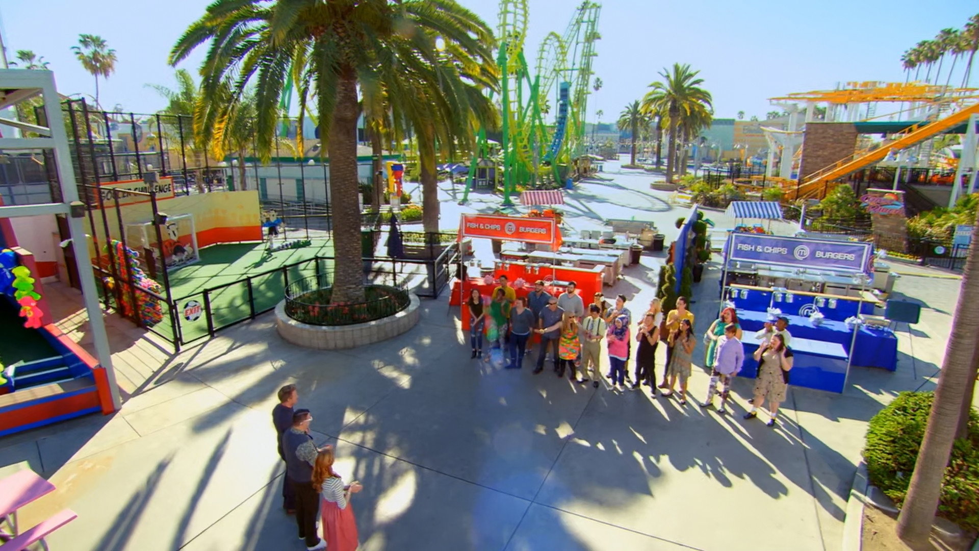 A still from Cinnamon Roll-er Coaster