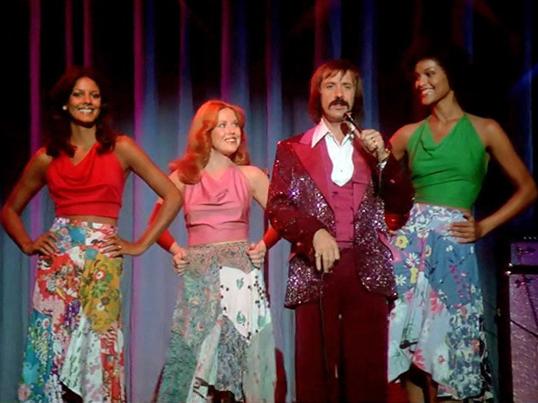 A still from The Song and Dance Spy