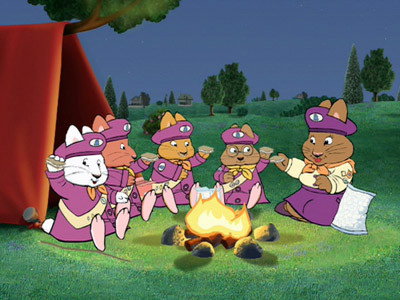 A still from Ghost Bunny