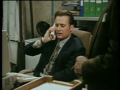 A still from How to Succeed in Business Without Really Retiring